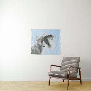 Tapiz Pintura Schnauzer (gigante, estándar) - Arte de pe