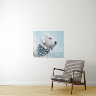 Tapiz Pintura Sealyham Terrier - Arte Perro Original.