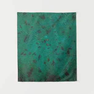 Tapiz Pintura verde y negra