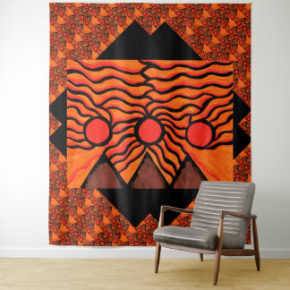 Tapiz Pirámides de otros mundos 2