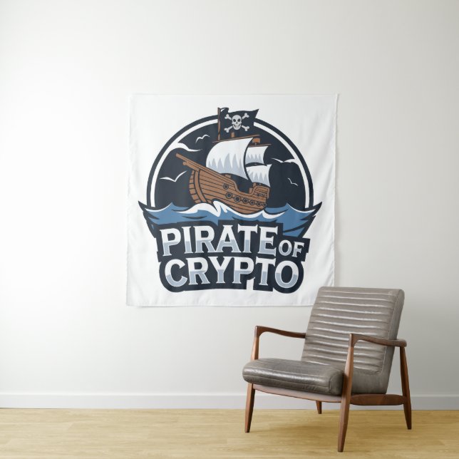Tapiz Pirata de Crypto (In situ)