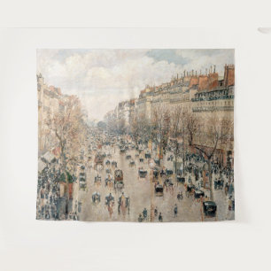 Tapiz Pissarro - Boulevard Montmartre, Sol de Tarde