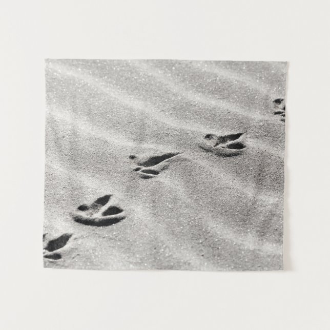 Tapiz Pistas en la arena (Anverso (horizontal))