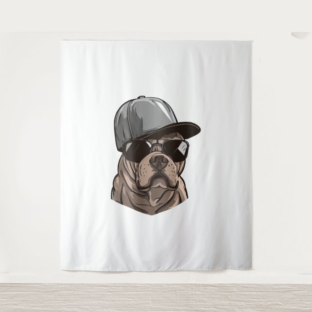 Tapiz Pitbull Gangster (Anverso)