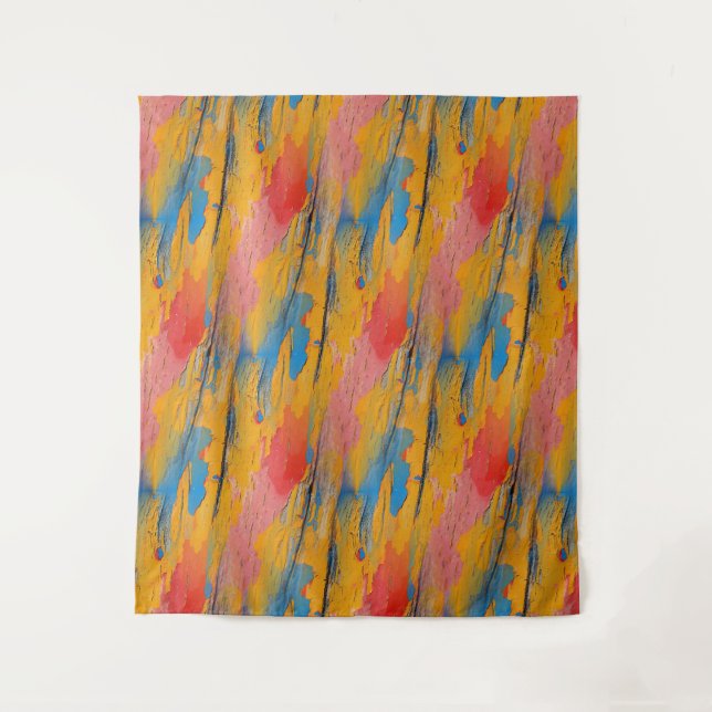 Tapiz Placa de pintura colorida (Anverso)