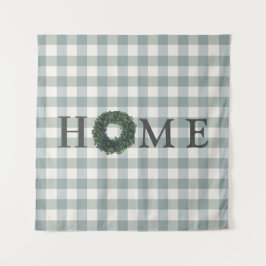 Tapiz Plaid HOME Farmhouse Gingham Country Elegante