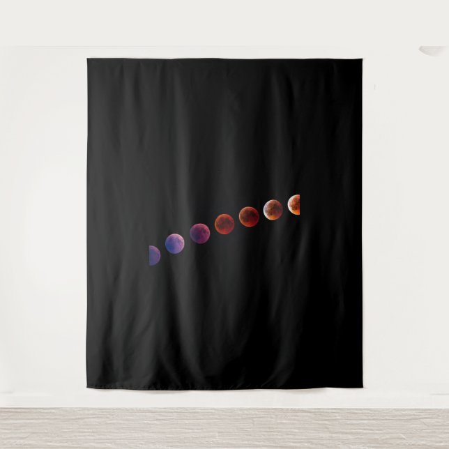 Tapiz Planetas en el sistema solar como la vida (Anverso)