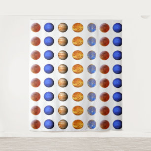 Tapiz Planetas Tapestry de 88" x 104"