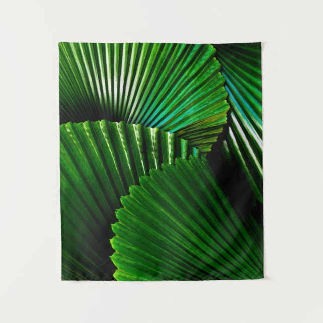 Tapiz Planta de hojas verdes (Anverso)