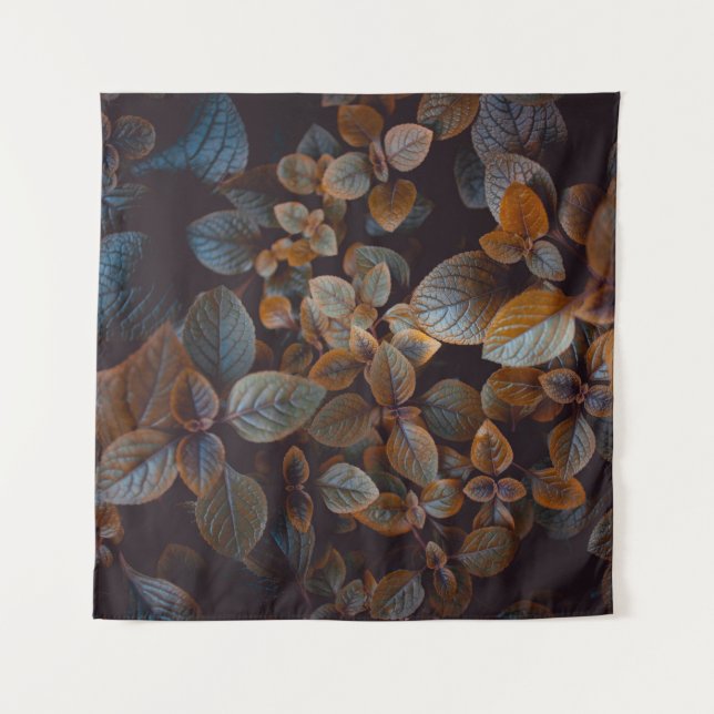 TAPIZ PLANTAS DE PLOMO MARRÓN (Anverso)