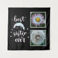 Plantilla de fotografía de la mejor hermana