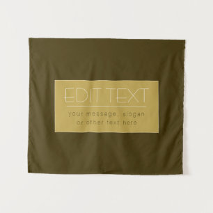Tapiz Plantilla de texto editable con estilo Dorado vi