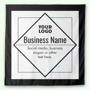 Tapiz Plantilla personalizable Agrega tu logotipo
