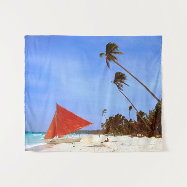 Tapiz Playa Blanca, Boracay 2. (Anverso (horizontal))