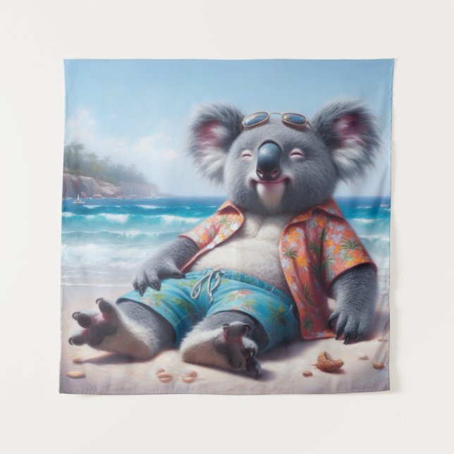 Tapiz Playa de Koala (Anverso)