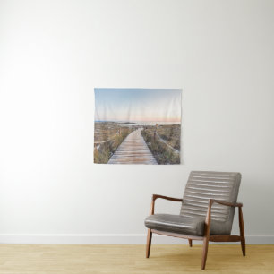 Tapiz Playa del Es Pujols en el amanecer