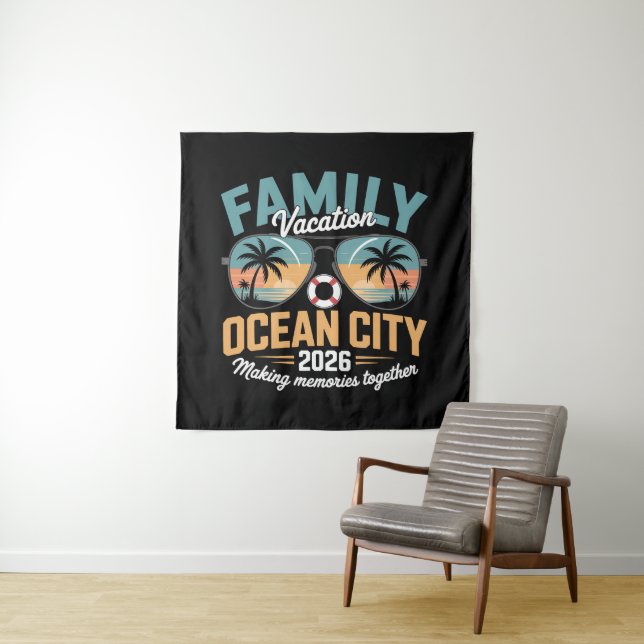 Tapiz Playa Ocean City (In situ)