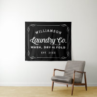 Plegado seco de lavado negro personalizado
