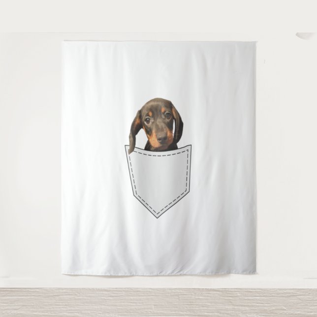 Tapiz Pocket Dog Dachshund (Anverso)
