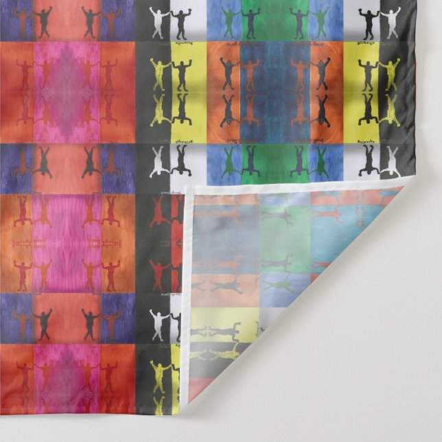 Tapiz Pop art no.1 by Yeshaya Dank - unity & harmony (Detalle)