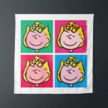 Tapiz Pop Art Sally | Modelo Mod for You<br><div class="desc">Echa un vistazo a este diseño super lindo con Sally en un divertido patrón de arte pop.</div>