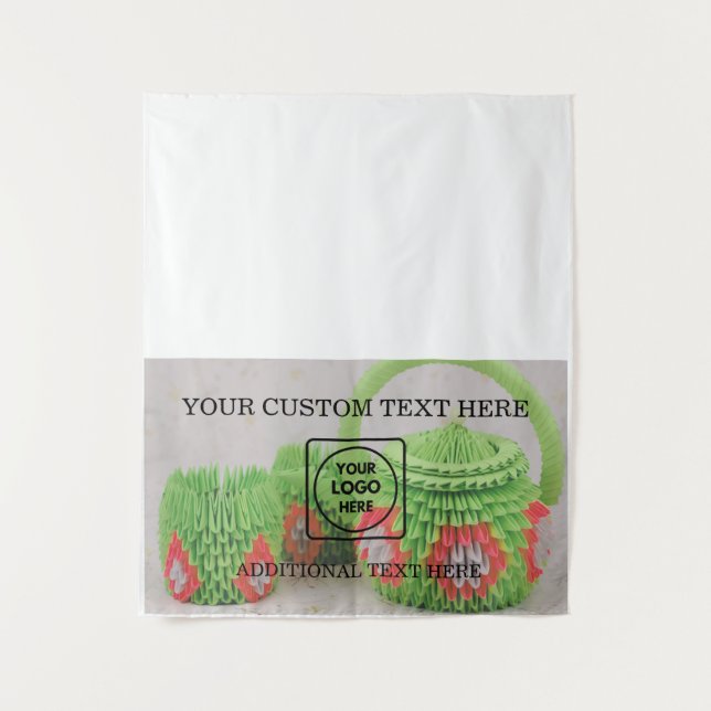 Tapiz Pop Up Shop Business Logo Photo Branding Display (Anverso)