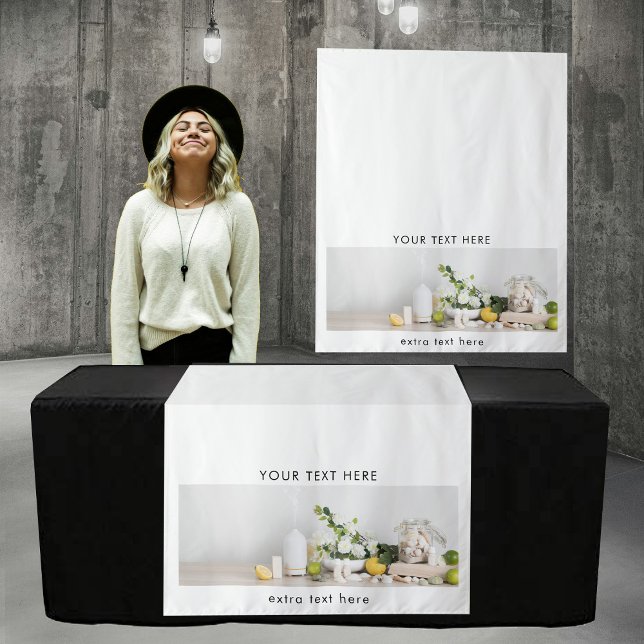 Tapiz Pop Up Shop Table Runner Banner Banner Business Ph (Pop Up Shop Table Runner Banner Business Photo Tapestry)