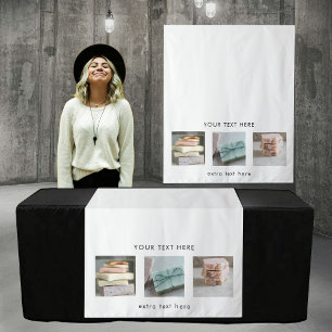 Tapiz Pop Up Shop Table Runner Banner Business 3 Fotos