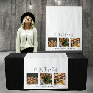 Tapiz Pop Up Shop Table Runner Banner Catering Photos