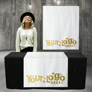 Tapiz Pop Up Shop Table Runner Banner logotipo comercial