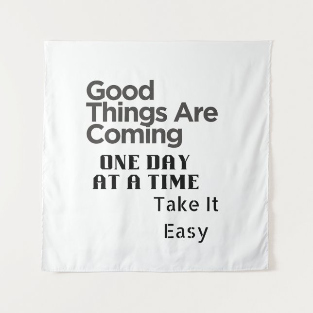 Tapiz positive quote art (Anverso)