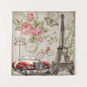 Tapiz Postal de la época de París.