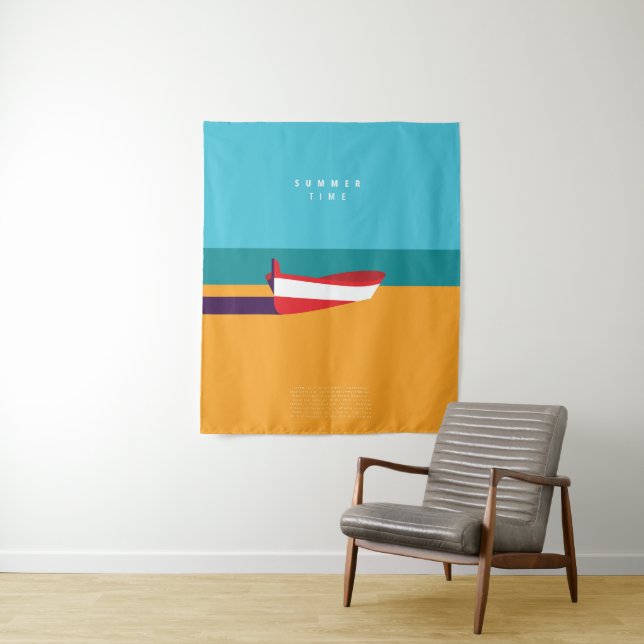 Tapiz Poster de diseño de verano (In situ)
