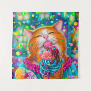 Tapiz Poster de gato dulce