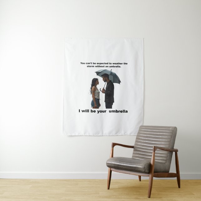 Tapiz poster motivador de amistad y apoyo (In situ)