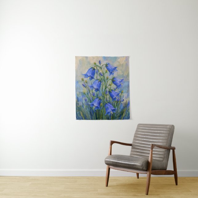 Tapiz Prado de campanillas azules (In situ)