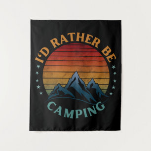 TAPIZ PREFERIRÍA ESTAR DE CAMPAMENTO