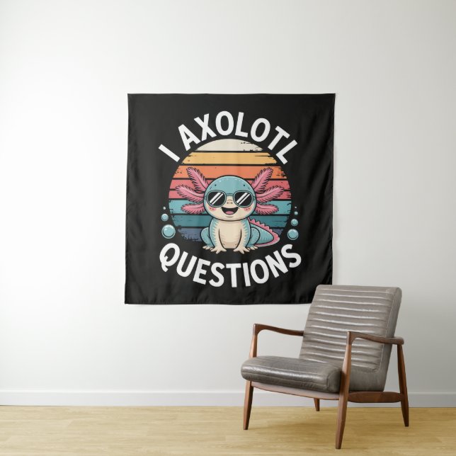 Tapiz Preguntas sobre Ajolote (In situ)