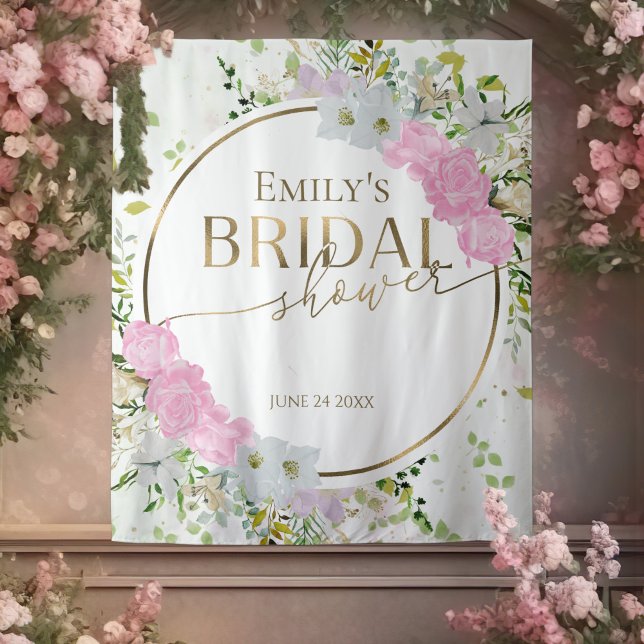 Tapiz Primavera Bridal Shower Fondo de foto de fondo Wil (Subido por el creador)