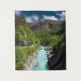 Tapiz Primavera del río Soča desde el puente Napoleón