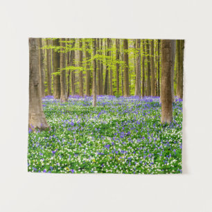 Tapiz Primavera en el Bosque Azul