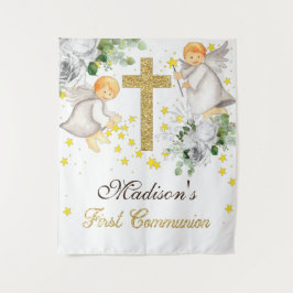 Tapiz Primer ángulo comunitario Purpurina género neutro