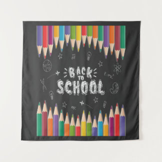 Tapiz Primer Día De Camisa Escolar, Bienvenido De Nuevo 