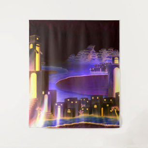 Tapiz "Primer revelación" - arte misterioso críptico