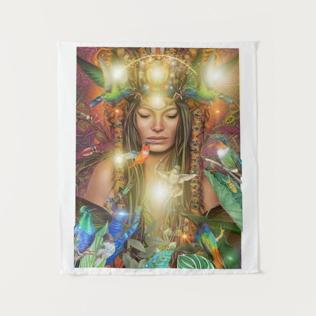 Tapiz Princesa Hummingbird (Anverso)