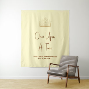 Tapiz Princess To Queen Bridal Shower