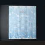 Tapiz Princess Winter Sweet 16 photobooth Backdrop<br><div class="desc">Princess Winter Sweet 16 photobooth Backdrop</div>