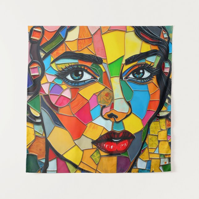 Tapiz “Prismara” - Fragments of Her Flame (Anverso)