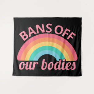 Tapiz Pro Aborto - Prohibiciones Fuera de Nuestros Cuerp