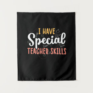 Tapiz Profesora de Regalos   Tengo Habilidades Específic